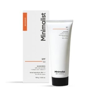 Minimalist Sunscreen SPF 50 PA++++ 100g (Pack of 1)