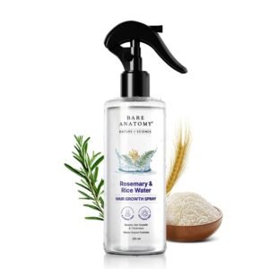 Bare Anatomy Nature X Science Rosemary Water Spray For Hair Growth & Thickness With Rice Water 200 Ml