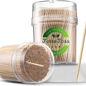 TerraToss Toothpicks Wooden (500)
