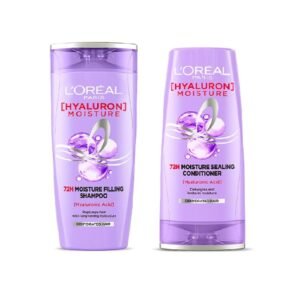 L'Oreal Paris Hyaluron Moisture Hair Care Shampoo 82.5ml + Conditioner 71.5ml (2 Items in the set)