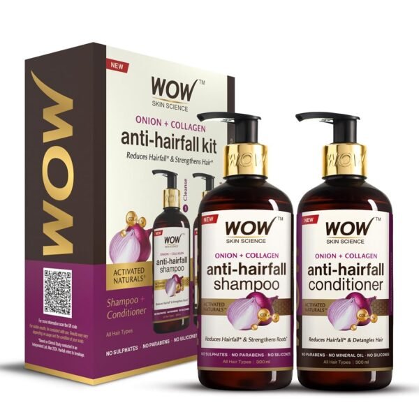 Wow Skin Science Shampoo & Conditioner Kit 600 Ml