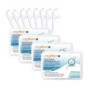 Royalkart? 3 in 1 Tooth Cleaning Toothpicks (Pack Of 120pcs)