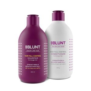 Bblunt Hair Fall Control Shampoo & Conditioner Combo 300 ml + 250 g