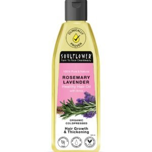Soulflower Rosemary Lavender Hair Oil 120ml