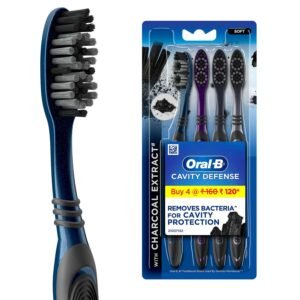 Oral-B Toothbrush For Adults (Family Pack of 4)