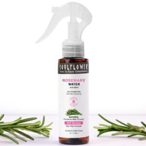 Soulflower Rosemary Water Spray for Hair Growth 100ml