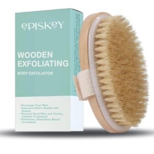 Episkey Dry Skin Wooden Body Brush With Natural Bristle
