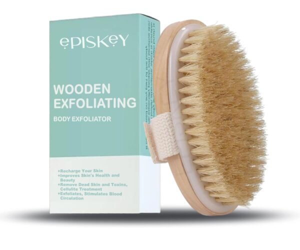 Episkey Dry Skin Wooden Body Brush With Natural Bristle