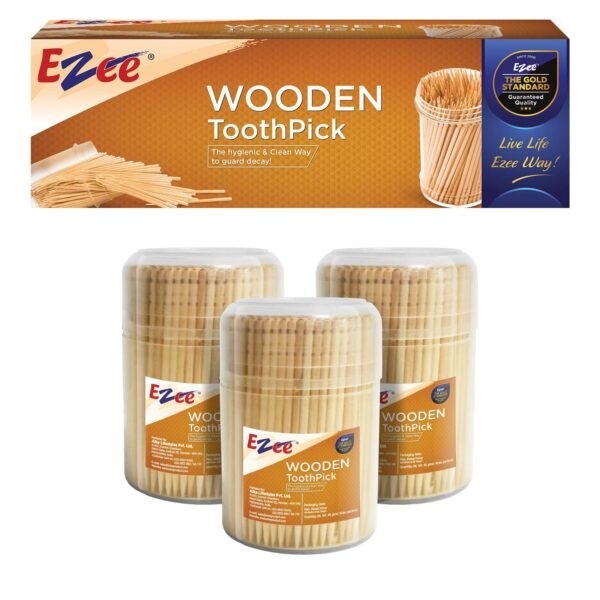 Ezee Wooden Toothpicks - 3500 Sticks
