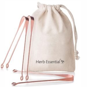 Herb Essential Copper Tongue Cleaner, Pack of 3