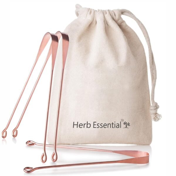 Herb Essential Copper Tongue Cleaner, Pack of 3