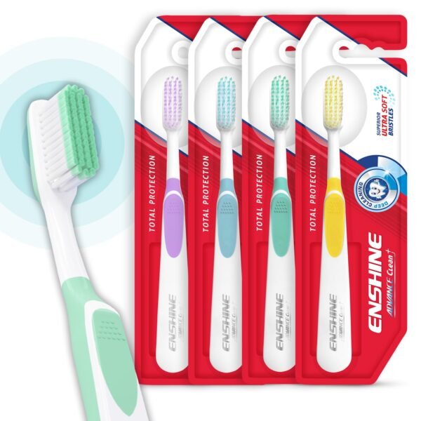 Enshine Advance Clean + Toothbrush Set Pack of 4